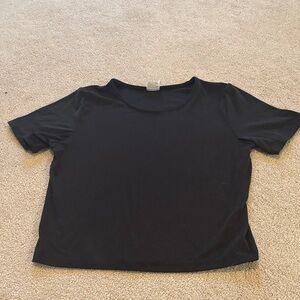 All in Motion Black Short Sleeve Tee